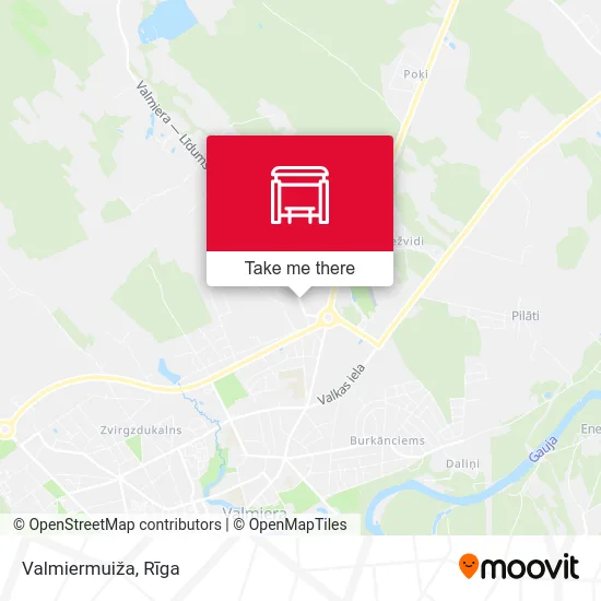 Карта Valmiermuiža