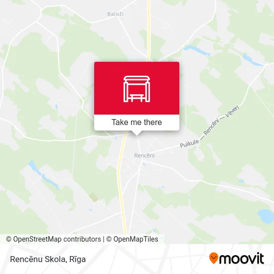 Rencēnu Skola map