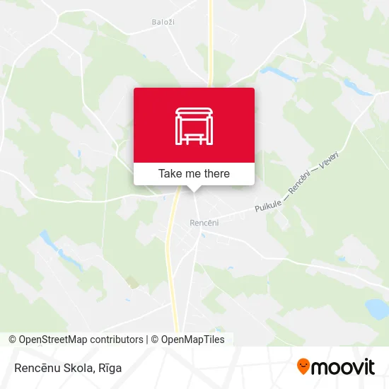 Rencēnu Skola map