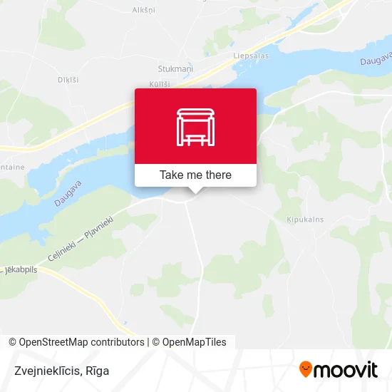 Карта Zvejnieklīcis