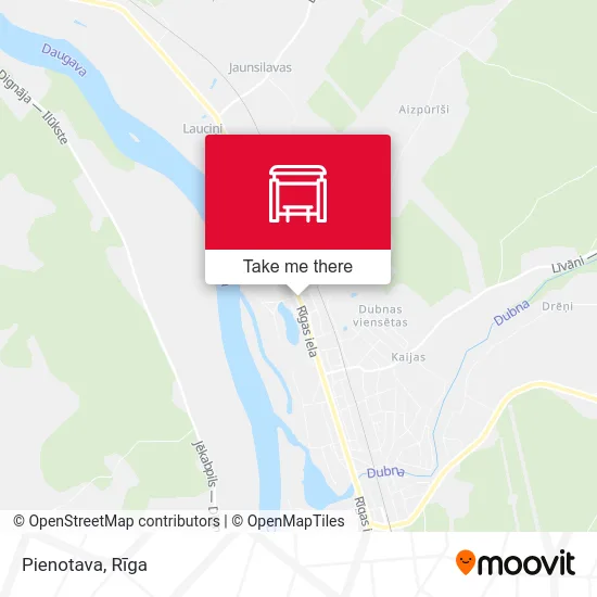 Карта Pienotava