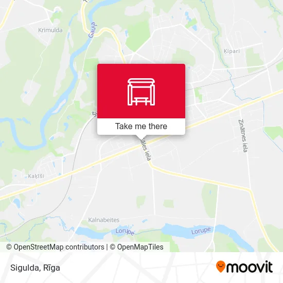 Sigulda map