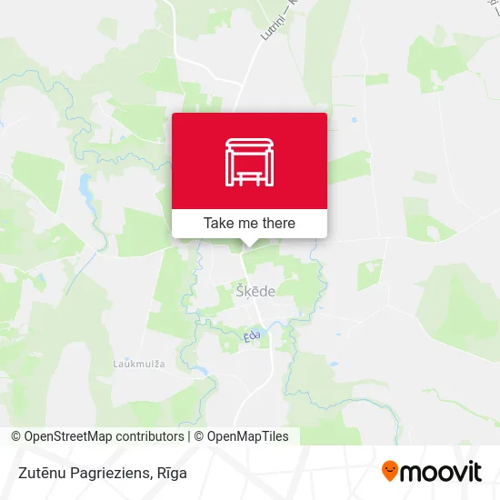 Zutēnu Pagrieziens map