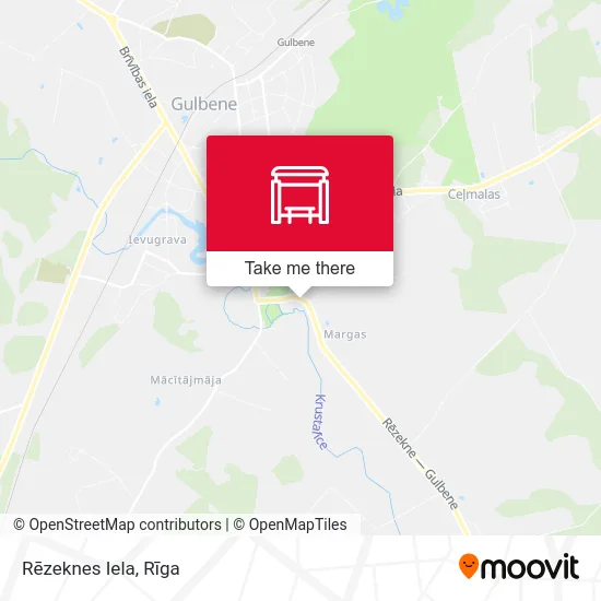 Карта Rēzeknes Iela