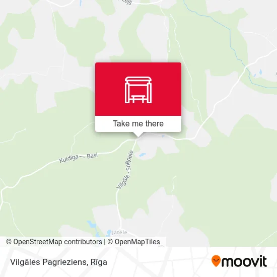 Vilgāles Pagrieziens map