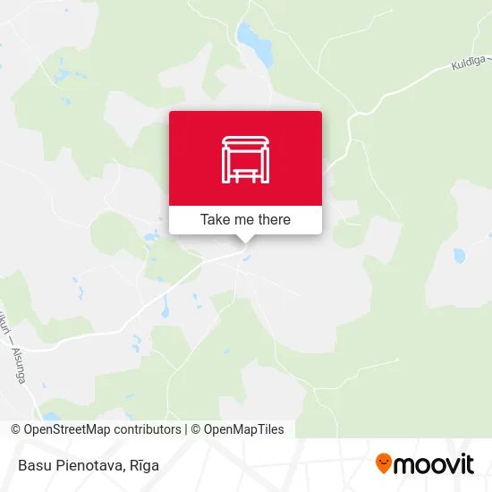 Карта Basu Pienotava