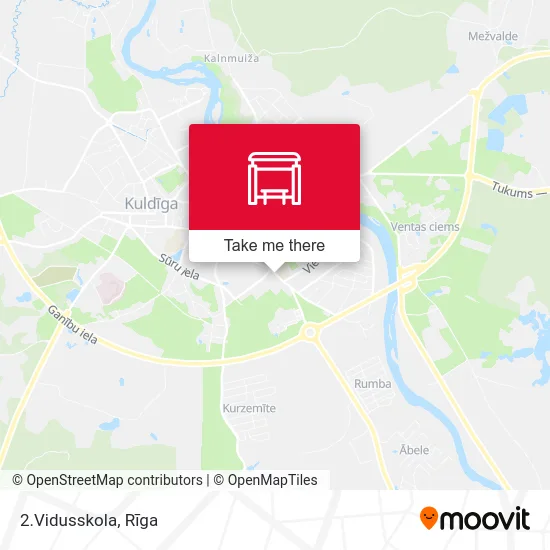 Карта 2.Vidusskola