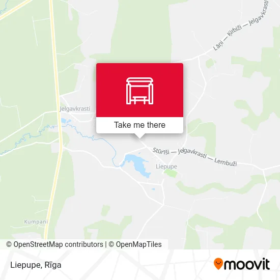 Карта Liepupe