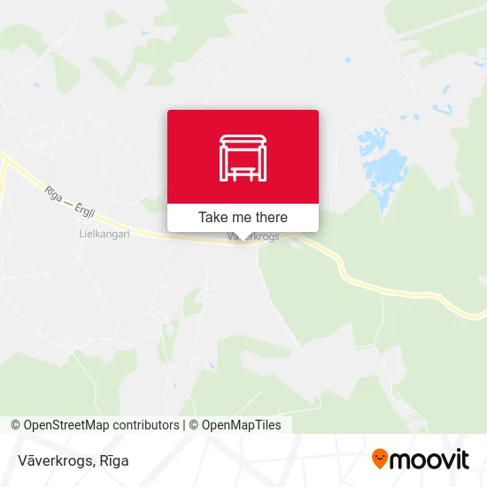 Карта Vāverkrogs