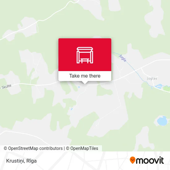Карта Krustiņi