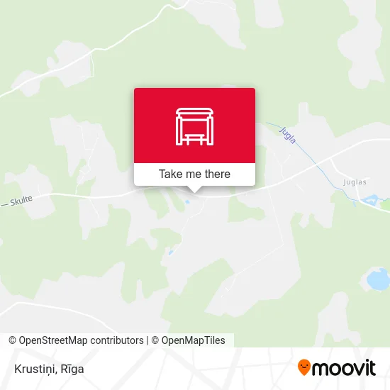 Карта Krustiņi