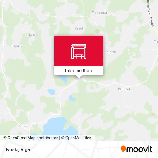 Карта Ivuški