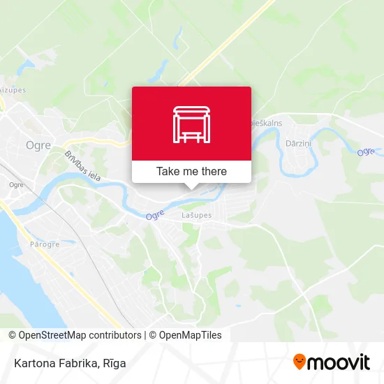 Карта Kartona Fabrika