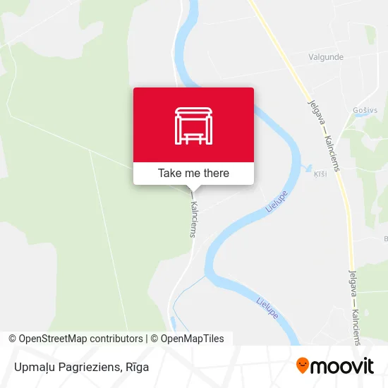 Upmaļu Pagrieziens map