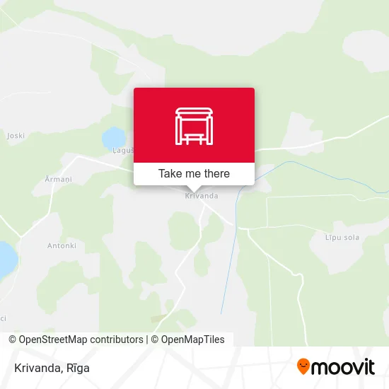 Krivanda map