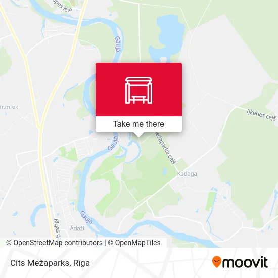 Cits Mežaparks map