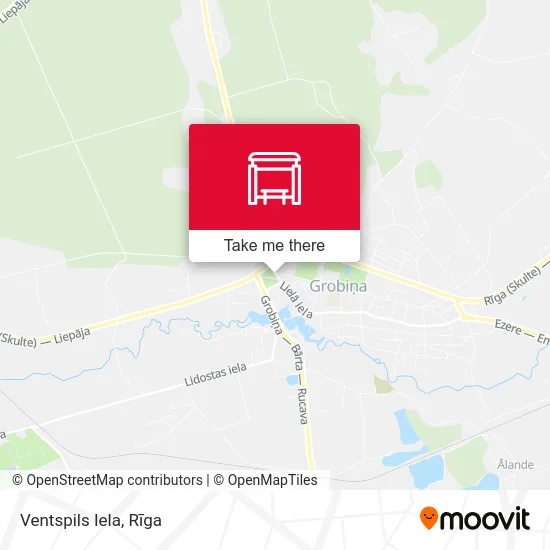 Карта Ventspils Iela