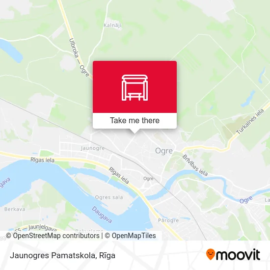 Jaunogres Pamatskola map