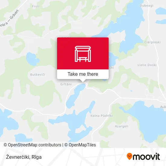 Карта Ževnerčiki