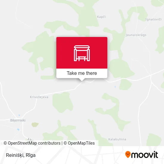 Карта Reinišķi