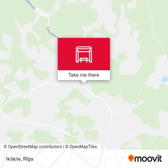 Карта Ikšķile