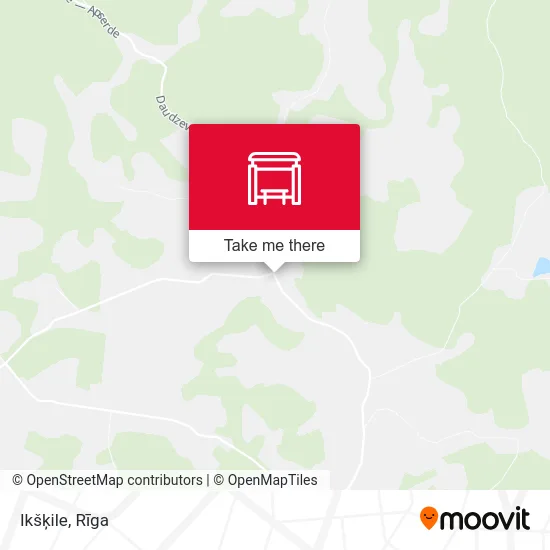 Карта Ikšķile