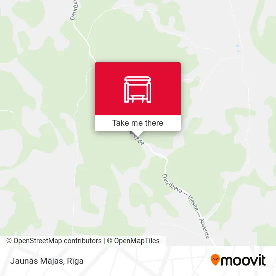 Карта Jaunās Mājas