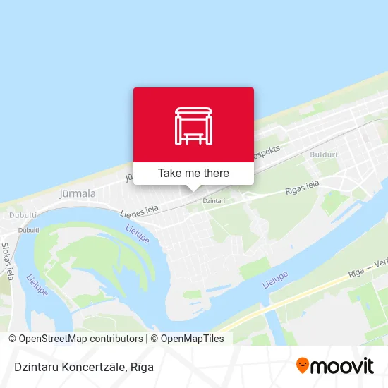 Dzintaru Koncertzāle map