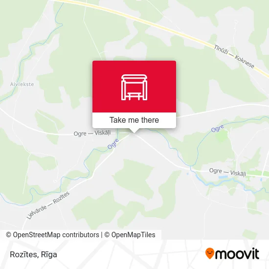 Карта Rozītes