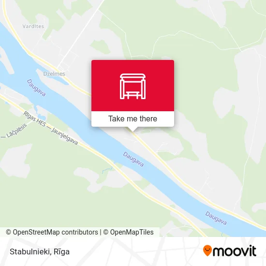 Карта Stabulnieki