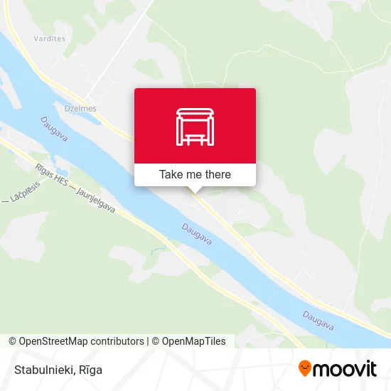 Карта Stabulnieki