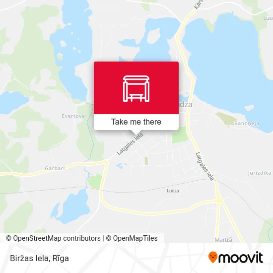 Карта Biržas Iela