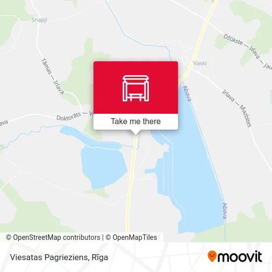 Viesatas Pagrieziens map