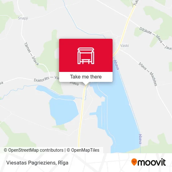 Viesatas Pagrieziens map