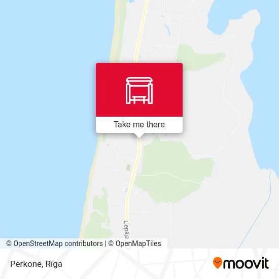 Карта Pērkone