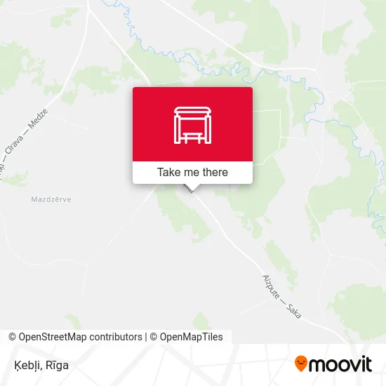 Карта Ķebļi