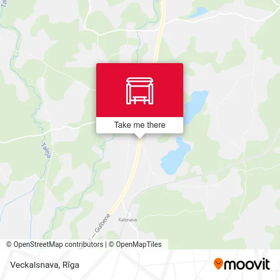 Карта Veckalsnava