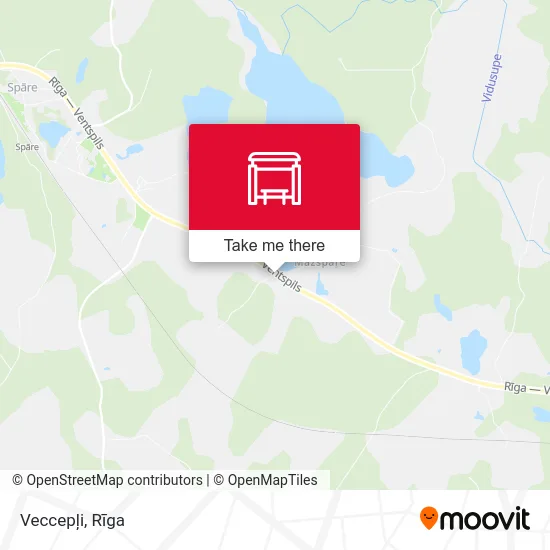 Карта Veccepļi