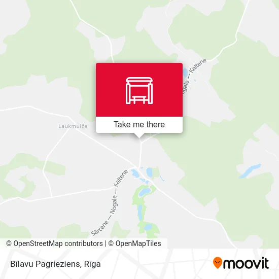 Bīlavu Pagrieziens map