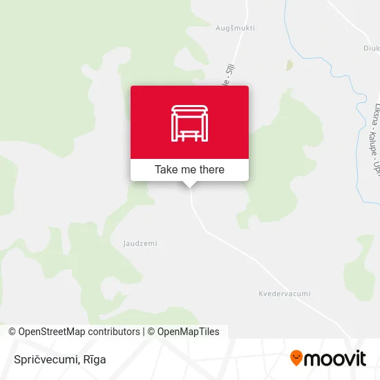 Карта Spričvecumi