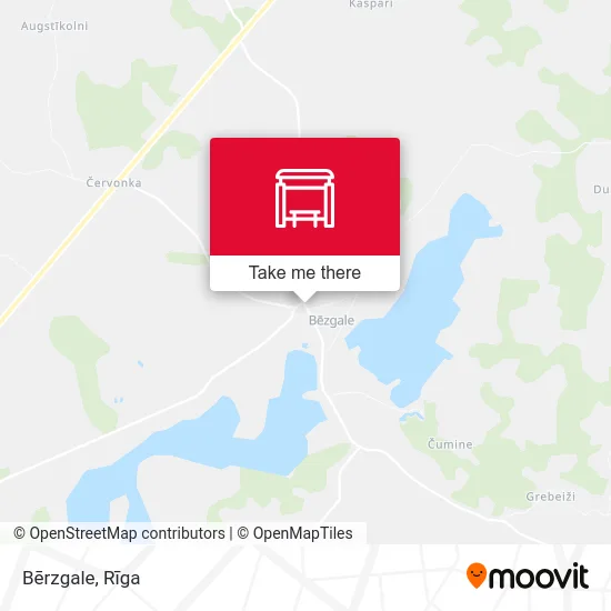 Bērzgale map