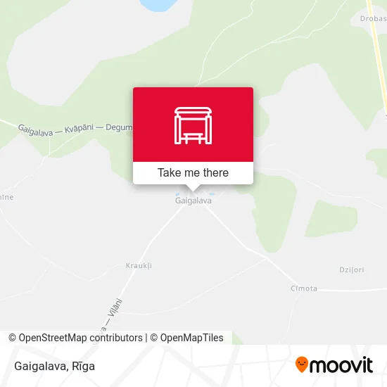 Карта Gaigalava