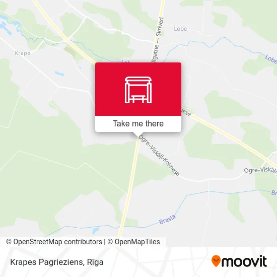 Krapes Pagrieziens map