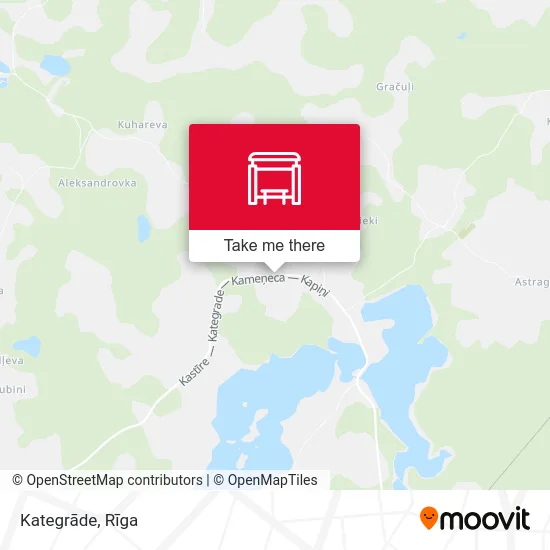 Карта Kategrāde