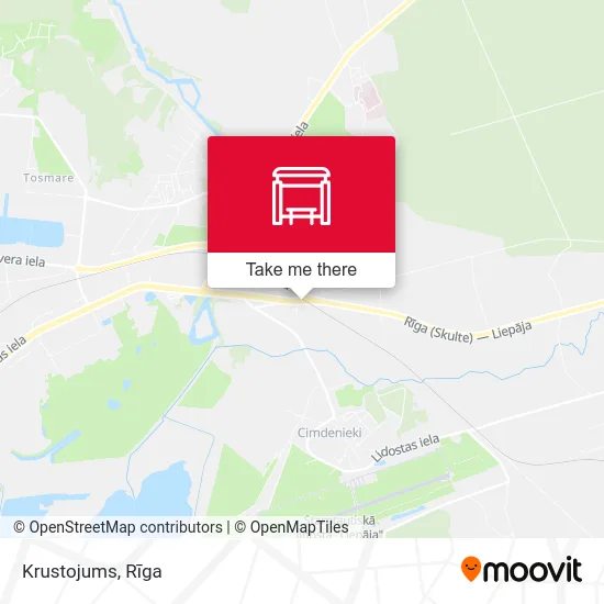 Карта Krustojums