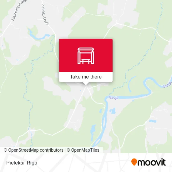 Карта Pielekši