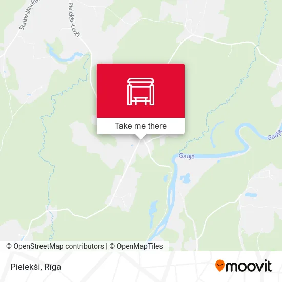 Карта Pielekši