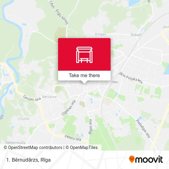 Карта 1. Bērnudārzs