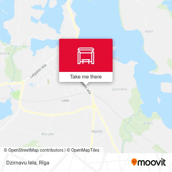 Карта Dzirnavu Iela