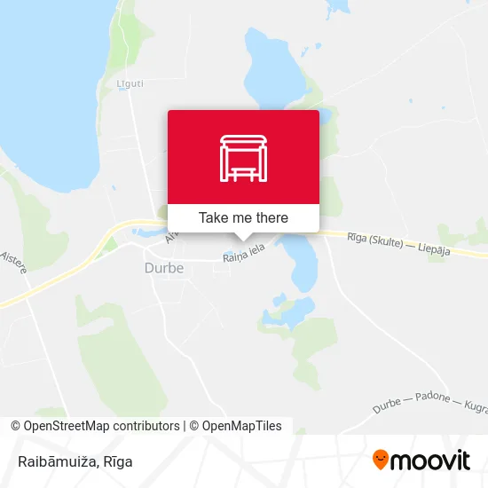 Карта Raibāmuiža